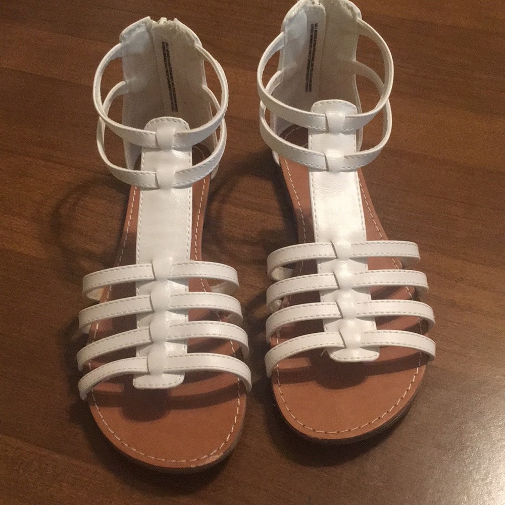 White Sandals